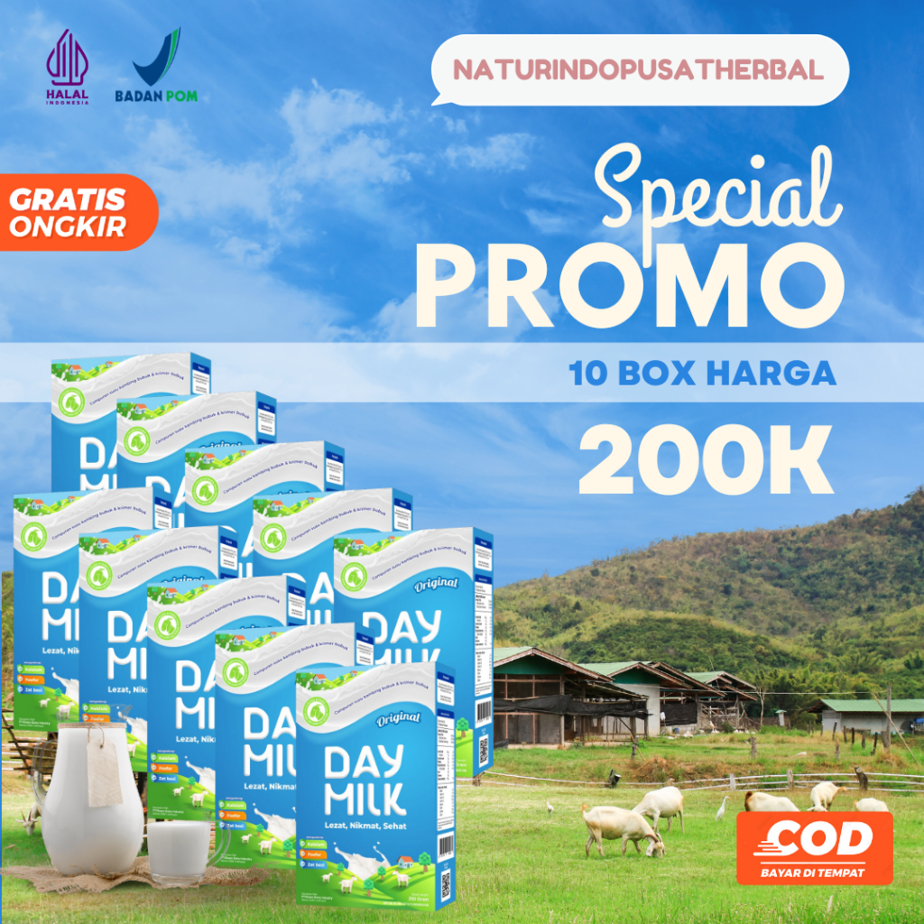 

OPEN RESELLER 10 BOX DAYMILK ORIGINAL Susu Kambing Etawa Asli / Etawaku Platinum