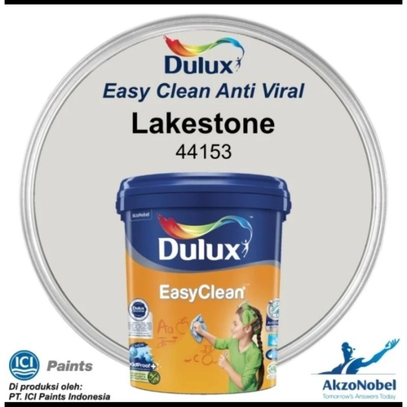 Cat Tembok Dulux Easy Clean 20 Ltr Lakestone