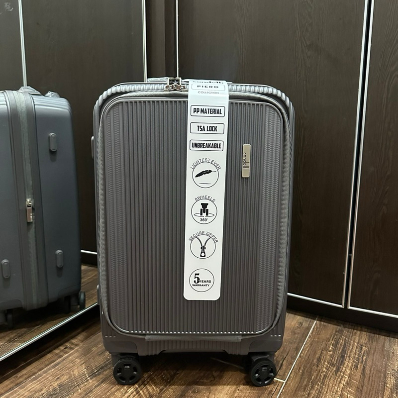 Koper condotti 20inch Cabin size pearly iron grey