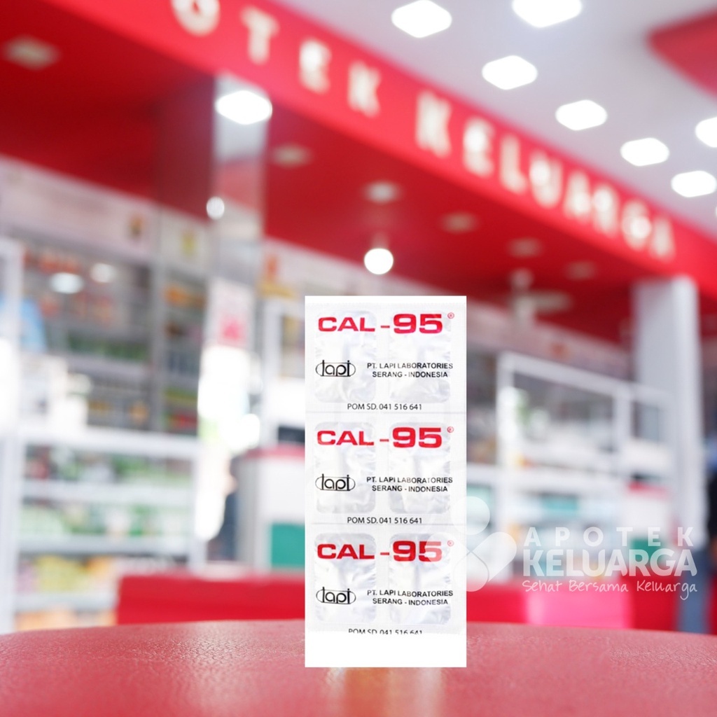 Cal-95 strip 6 TAB #CALCIUM IBU HAMIL#KALSIUM