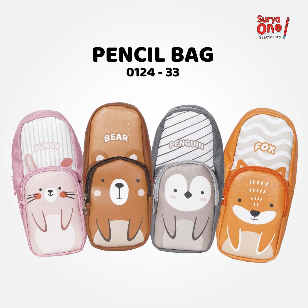

Tempat Pensil Greebel 0124-33 / Kotak Pencil / Pencil Bag Anak Suryaone