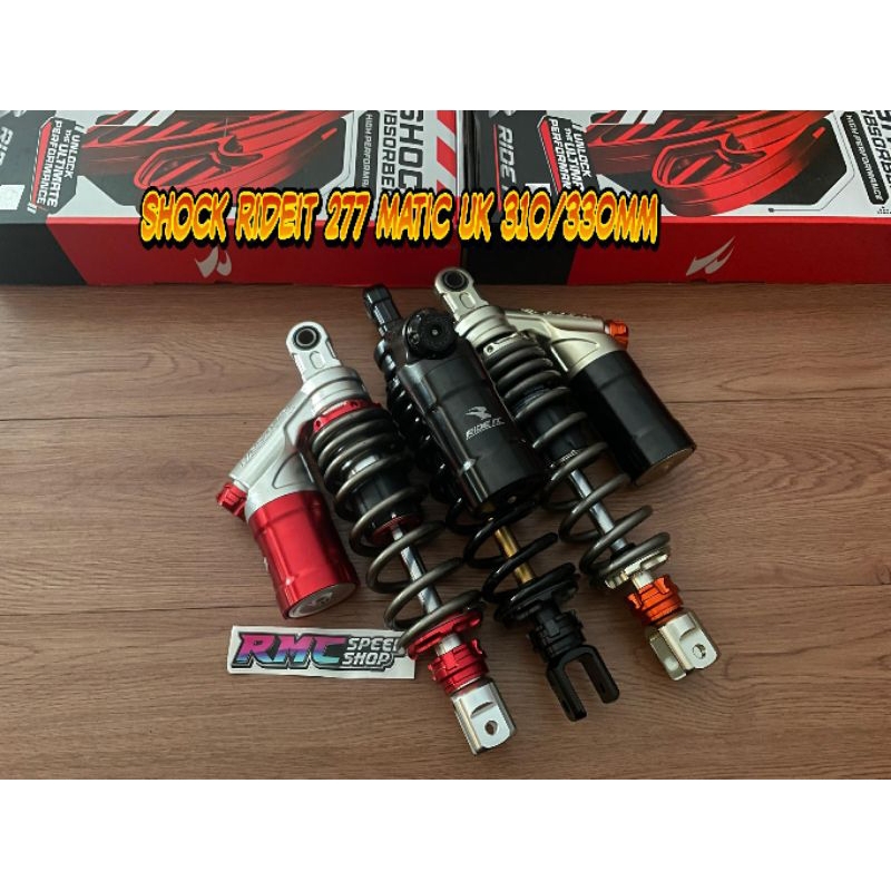 Shock rideit gp 277 Rdc matic ukuran 310mm 330mm / Shock ride it gp 277 rdc matic ukuran 310mm/330mm