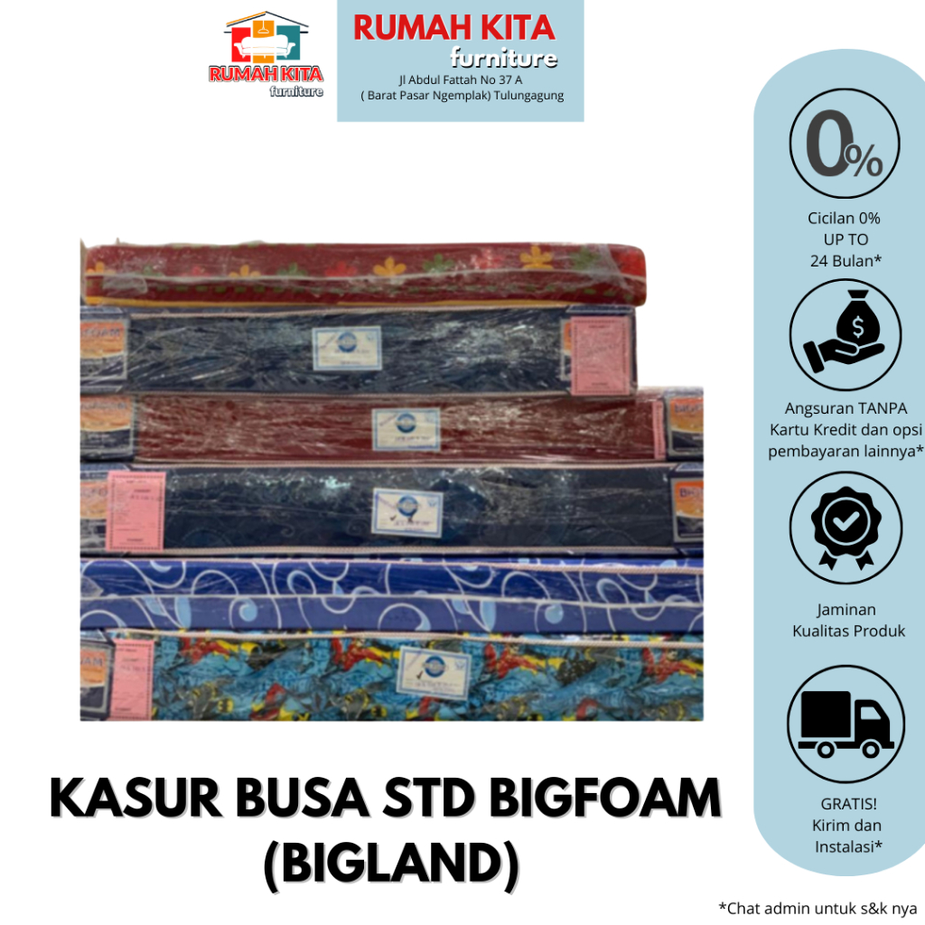 KASUR BUSA BIGLAND STD BIGFOAM