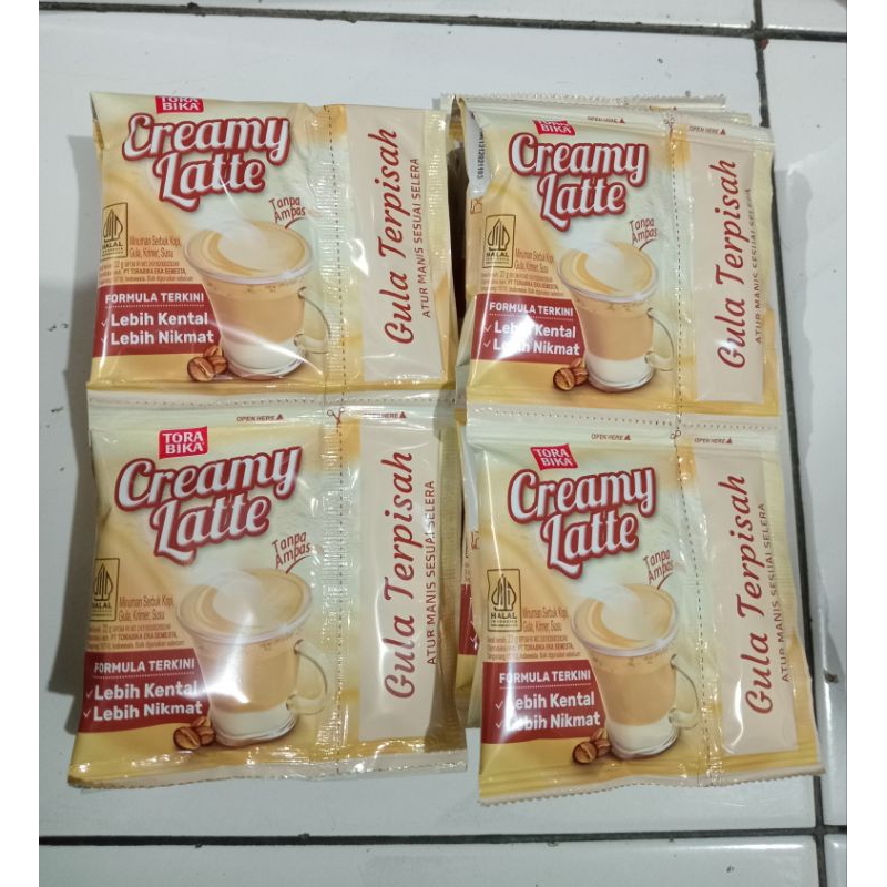 

Torabika Creamy Latte Kopi Instan 10 sachet x 22 gr