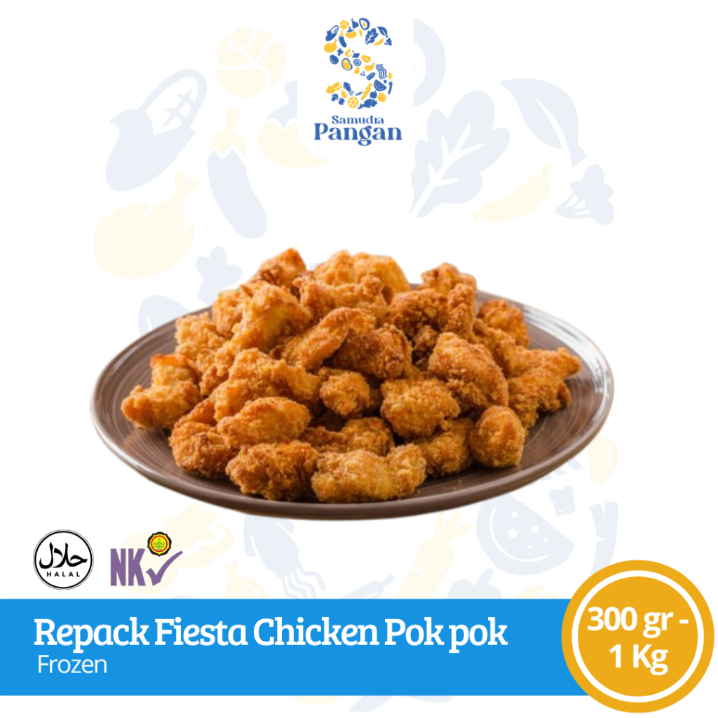 

Fiesta Chicken Pok Pok (Repack) 300 - 1000 gram