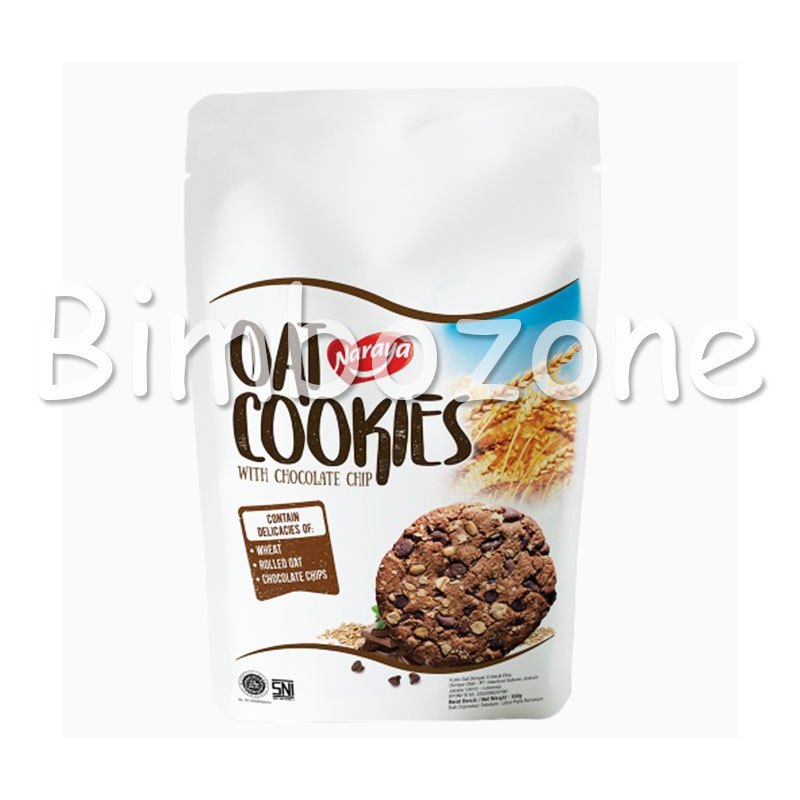 

NARAYA OAT COOKIES WITH CHOCOLATE CHIP 150 GRAM