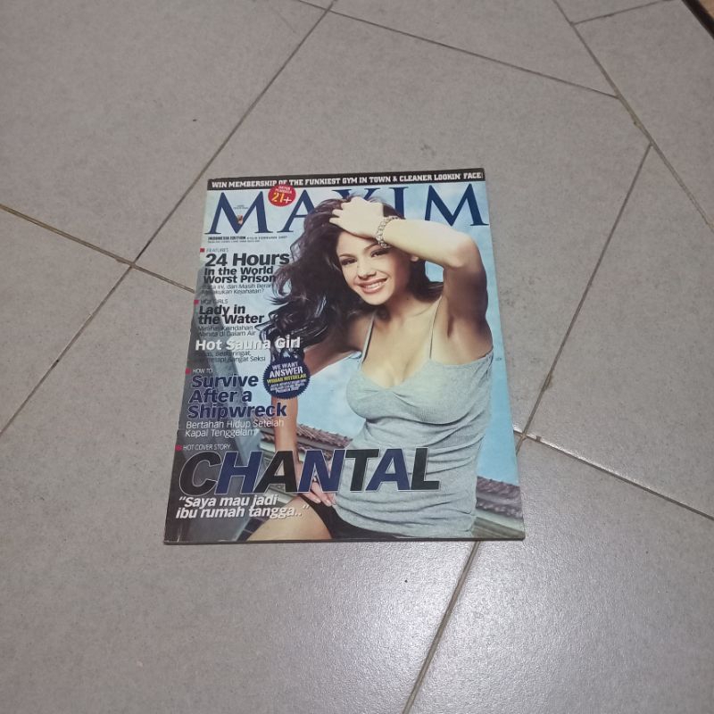 majalah maxim februari 2007