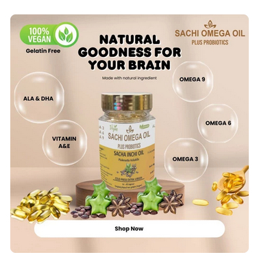 

Sachi Omega Oil Plus Probiotics