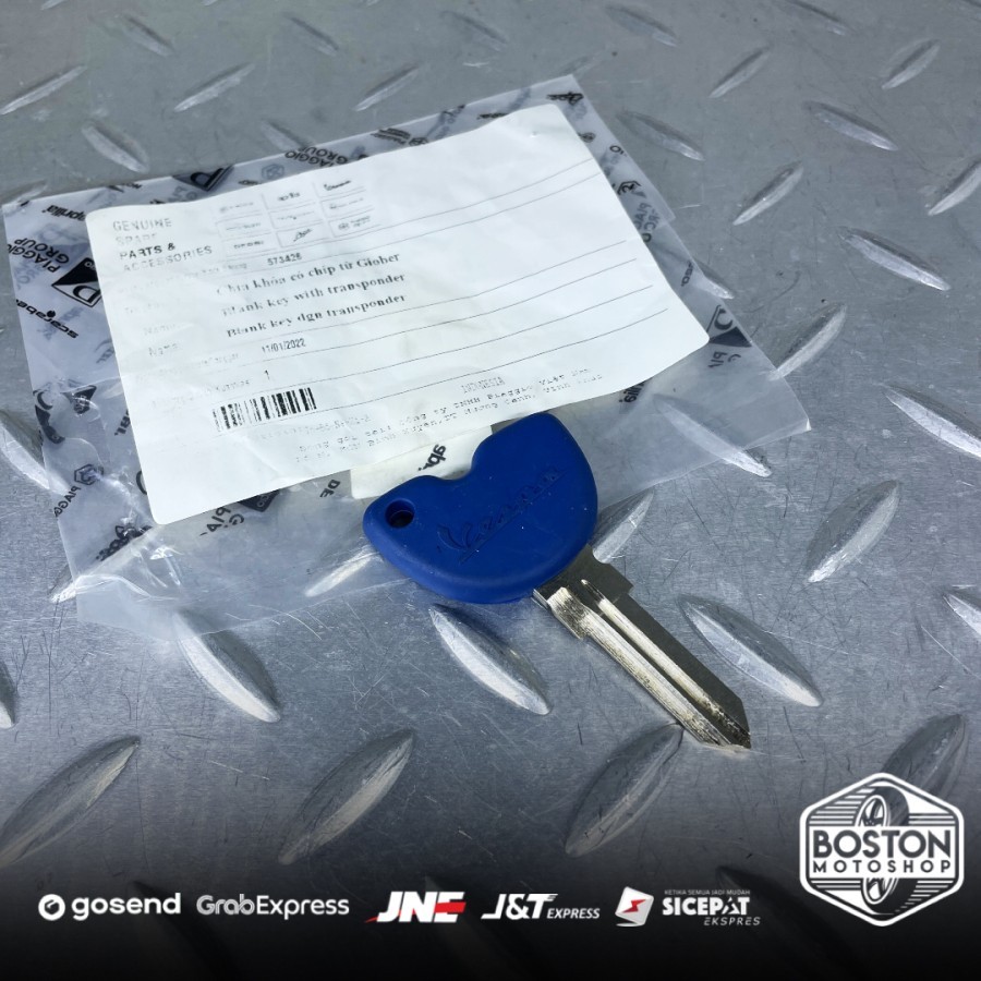 Piaggio - Duplikat Kunci Blank Key Vespa Sprint Primavera LX S LXV