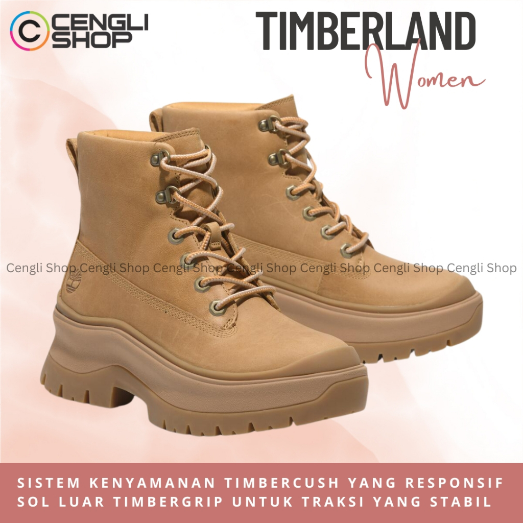 SEPATU TIMBERLAND WANITA ORIGINAL BOOT CASUAL BRANDED ORI TERBARU TW13