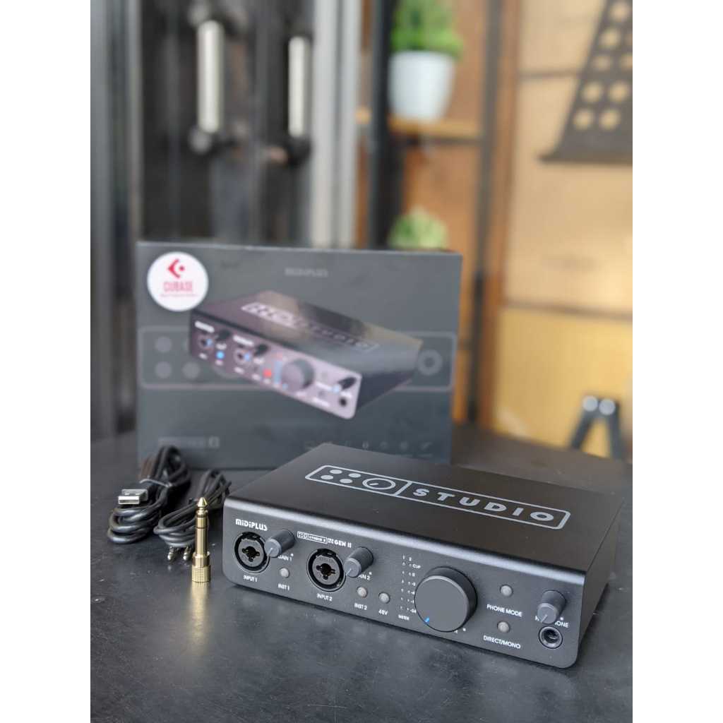 Midiplus Studio 2 PRO OTG GEN II Soundcard Live Streaming Recording