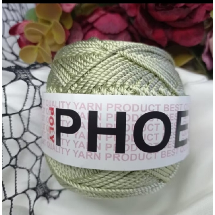BENANG POLY KILAP/BENANG PHOENIX/BENANG RAJUT HIAJU/BENANG KILAP RAJUT HIJAU/BENANG RAJUT PHOENIX
