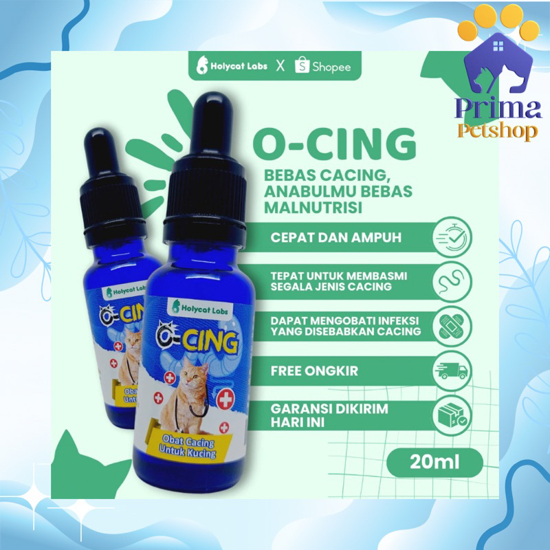 ROYAL CARE O-CING O CING OCING OBAT CACING KUCING