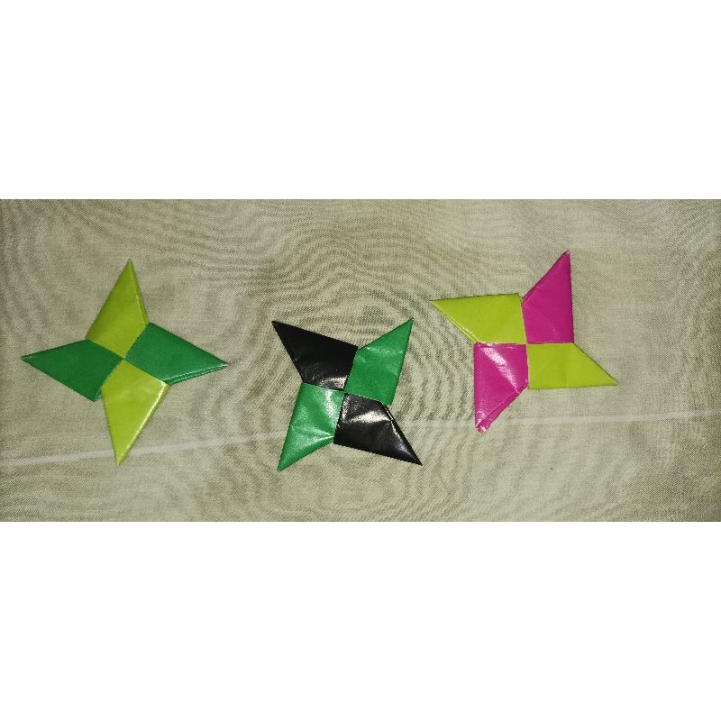 

shuriken suriken kertas lipat origami shurikane bintang ninja origami
