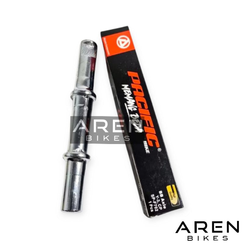 AS TENGAH SEPEDA PACIFIC SEPEDA ONTHEL JENGKI MINI BB AXLE PANTEK PEN BULAT ONTEL JAWA JOWO UNTA UNT