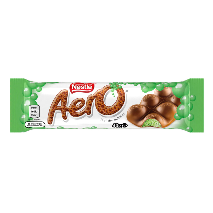 

Aero Peppermint Milk Chocolate Bar | 40g