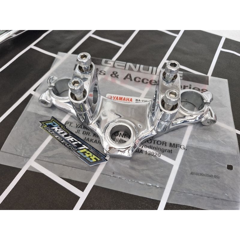 SEGITIGA ATAS RX KING COBRA ORIGINAL CHROME