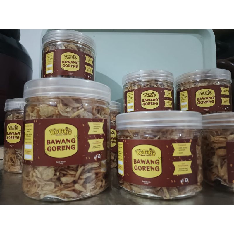 

Bawang goreng Sumenep 100% original tanpa pengawet dan campuran tepung