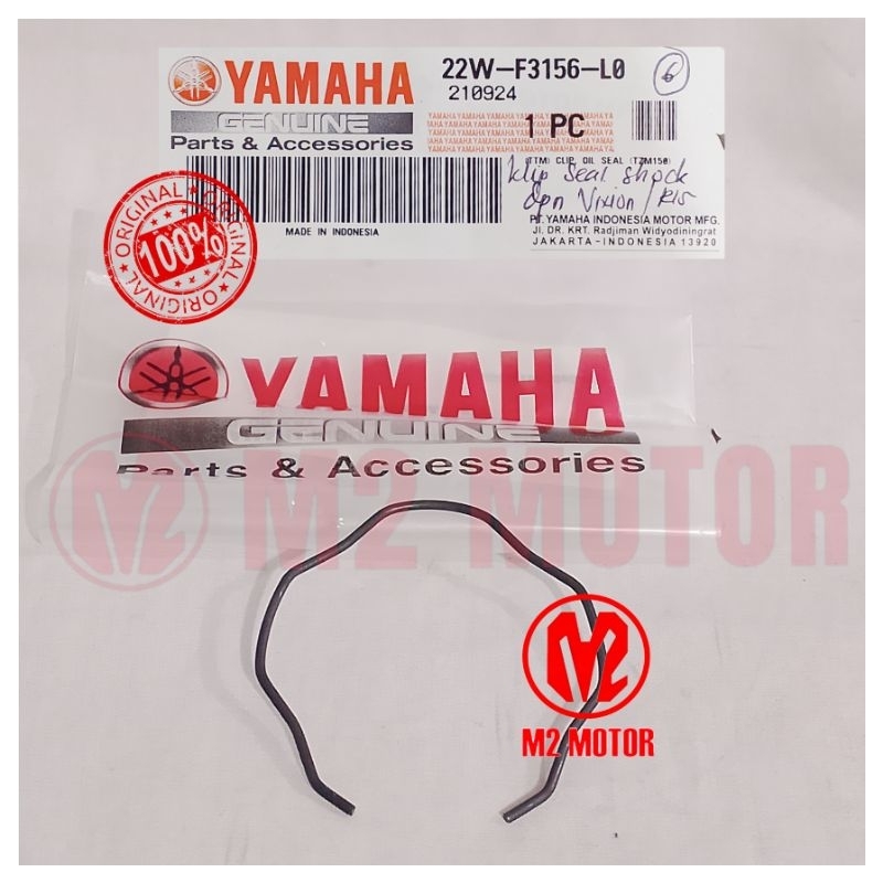 KLIP SEAL SHOCK DPN VIXION/R15 22W-F3156-L0 ORIGINAL YAMAHA