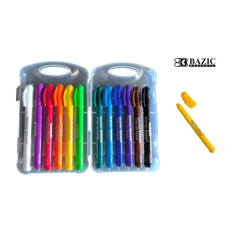 

Crayon Oil Pastel Putar Bazic 12 Warna