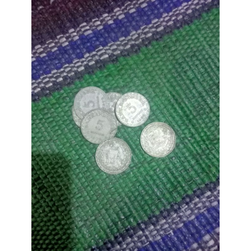 koin 5 rupiah kb kecil