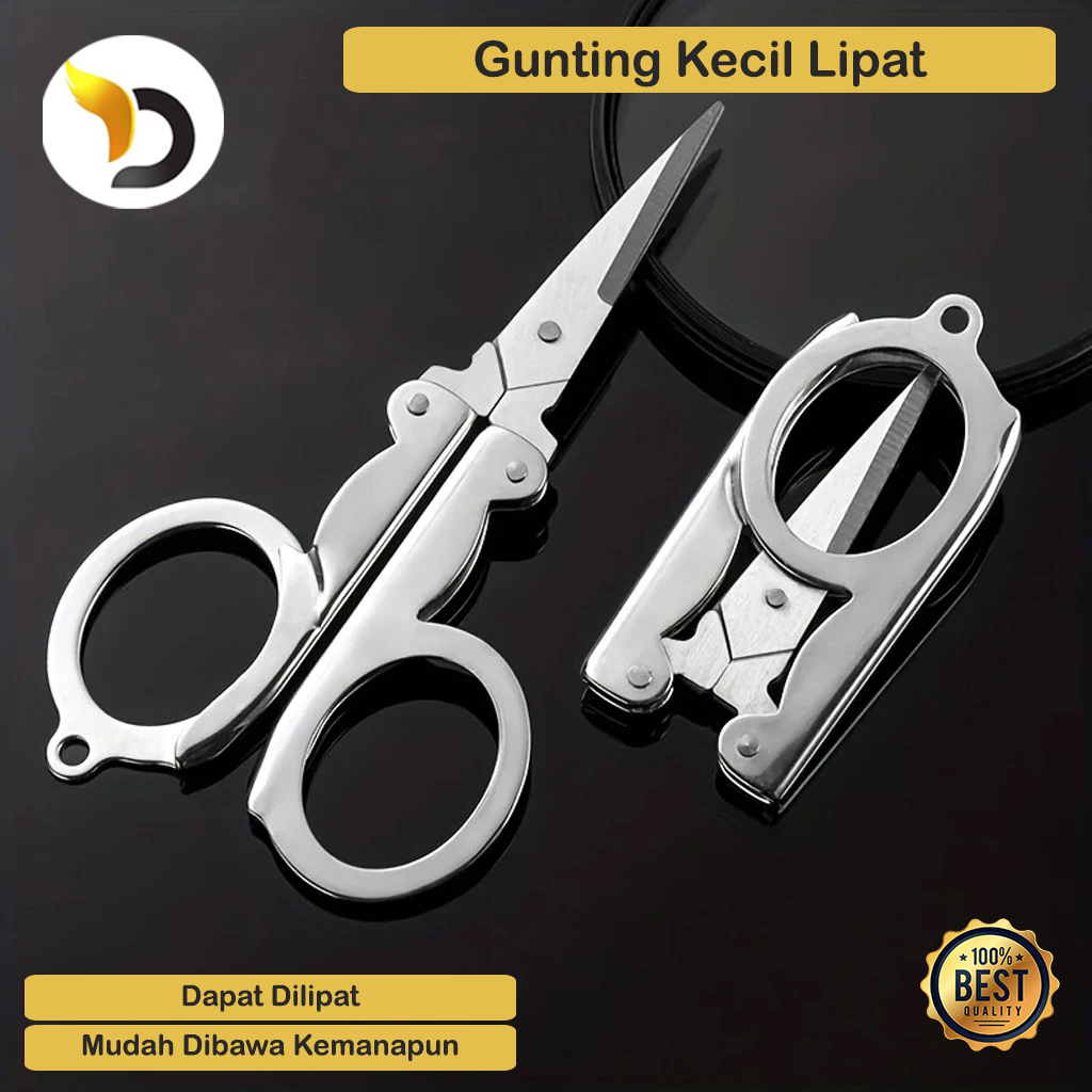 

Gunting Lipat Kecil Saku Gunting Stainless Steel Mini Travel Gunting Ibu Hamil Tahallul Umroh Murah Gunting Lipat Klasik Serbaguna Multifungsi