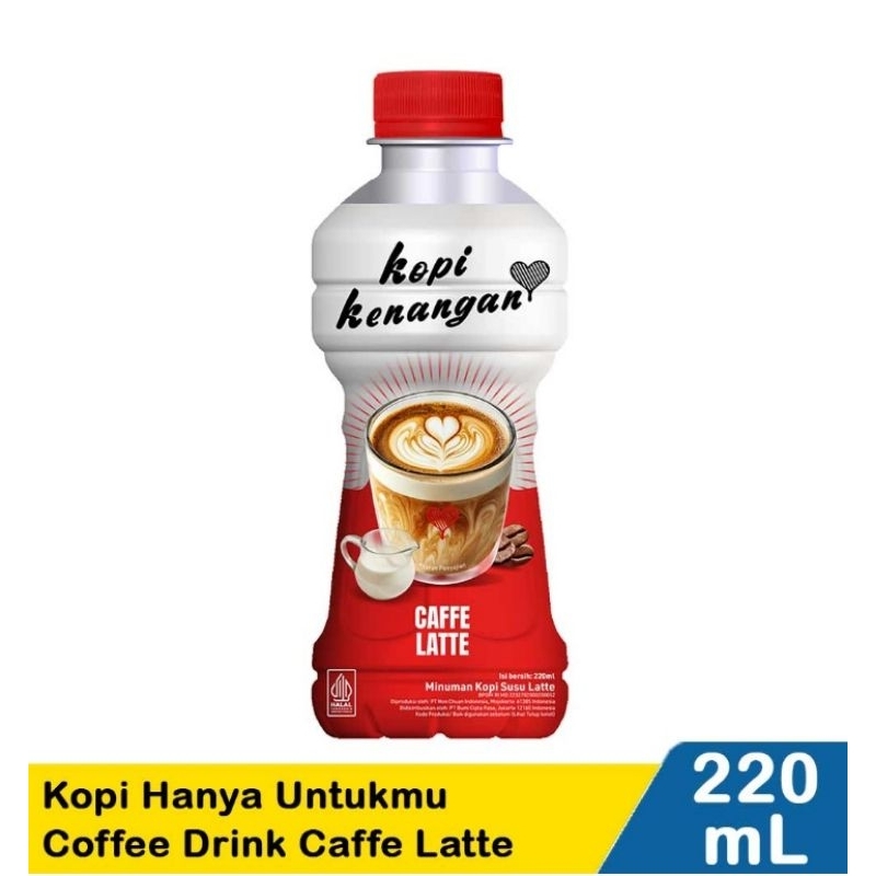 

Kopi Kenangan Hanya UntukmuCoffee Drink Caffe Latte 200mL