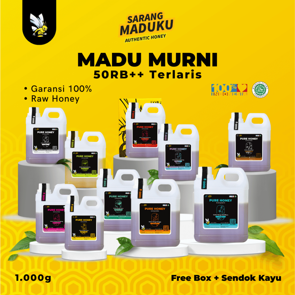 

Sarang Maduku Madu Asli Madu Murni Madu Asli 100% Tanpa Campuran Raw Honey