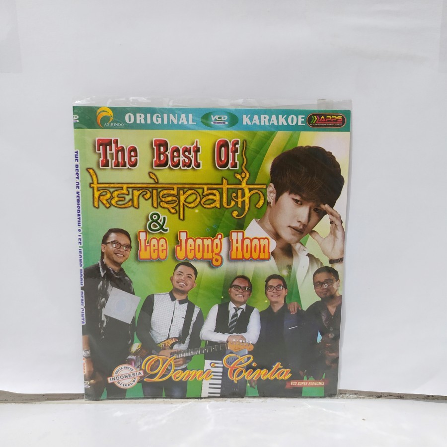 VCD Original Karaoke The Best Of Kerispatih & Lee Jeong Hoon