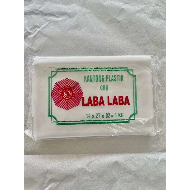 plastik 1 kilo laba laba buram