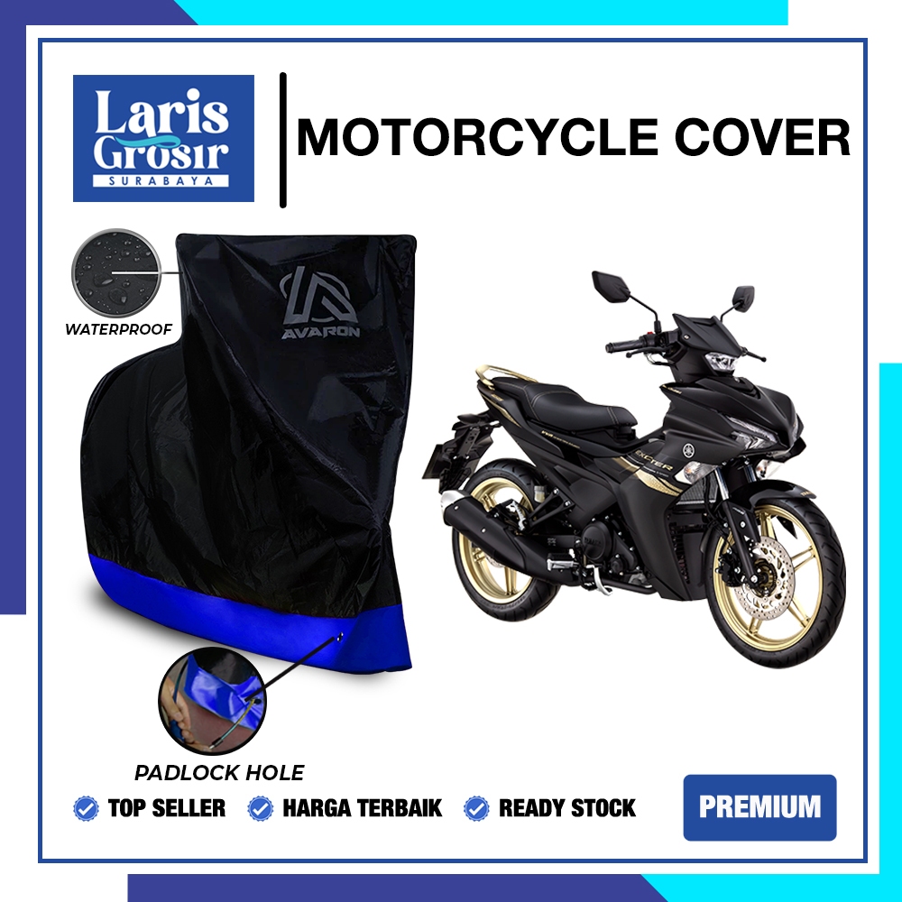 Sarung Motor PREMIUM AVARON MX KING / Penutup Pelindung Body Cover Motor Warna Anti Air Merk Avaron 