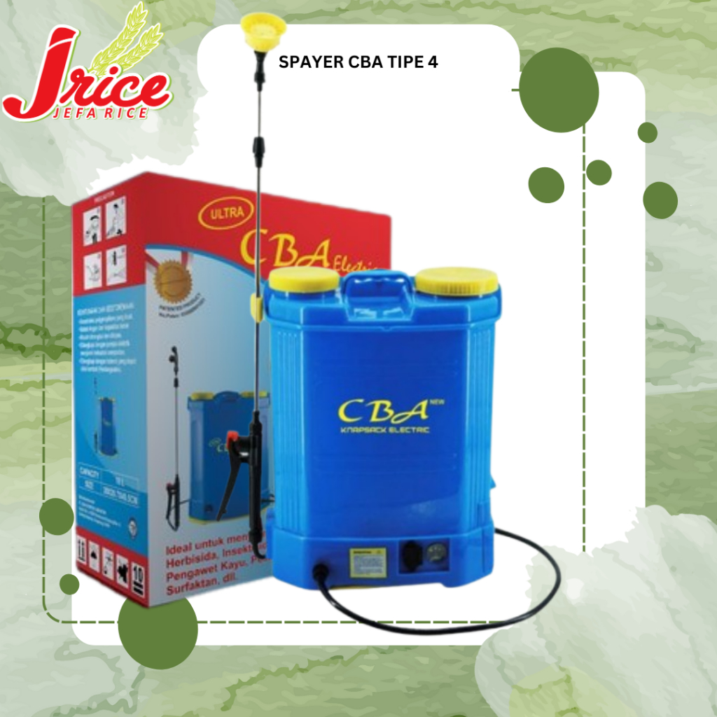 SPAYER CBA TIPE 4 ELEKTRIK 16 LITER SPRAYER ELECTRIC