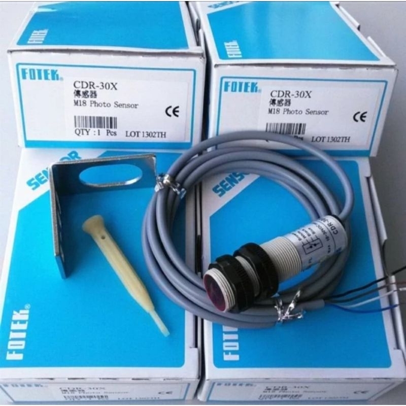 ORIGINAL 100% FOTEK Photo Sensor CDR-30X CDR30X CDR-10X