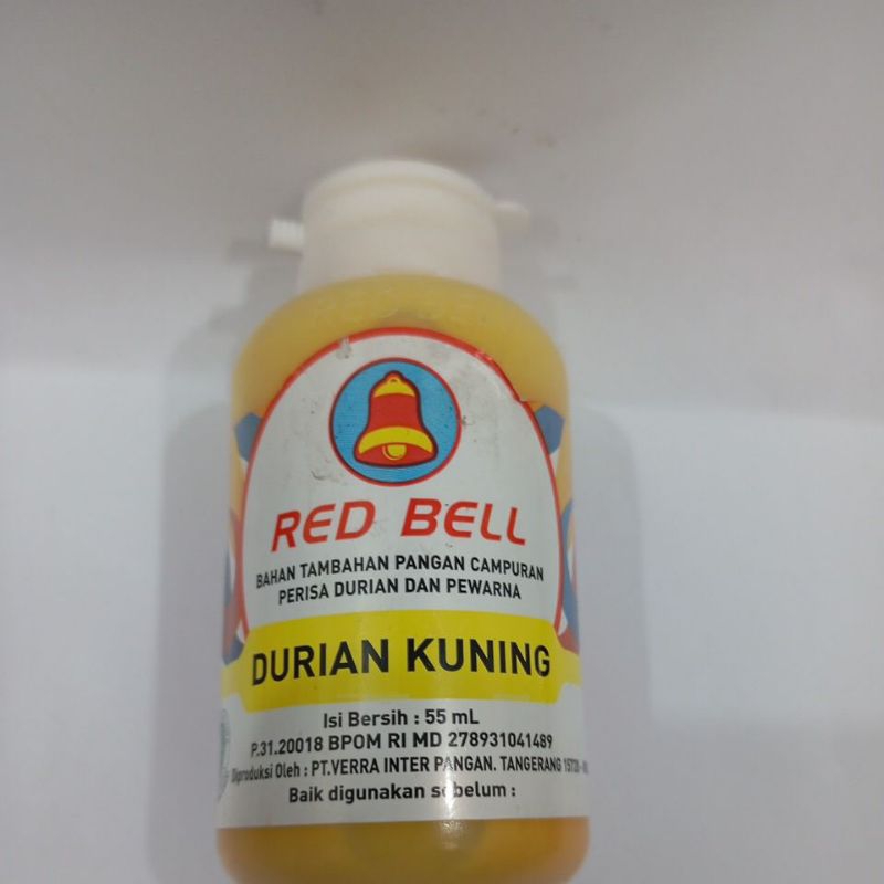 

Red bell perisai durian kuning 55 ml
