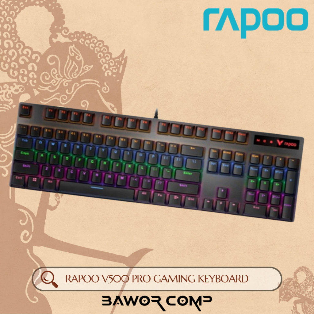 Rapoo V500 Pro Mechanical Keyboard Gaming