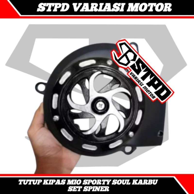 Tutup Kipas Mio Sporty Cover Kipas Mio Sporty Tutup Kipas Mio Soul Karbu Set Spiner PNP Mio Smile Sp