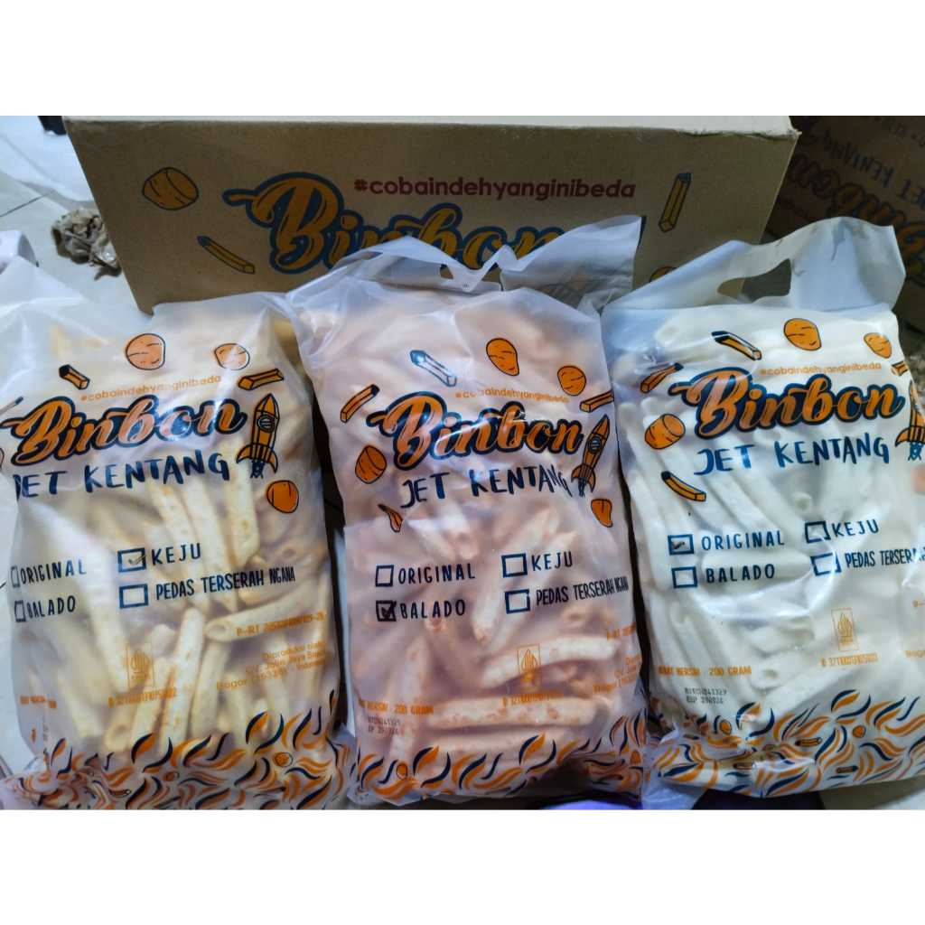 

Binbon Jet Kentang 200 gram