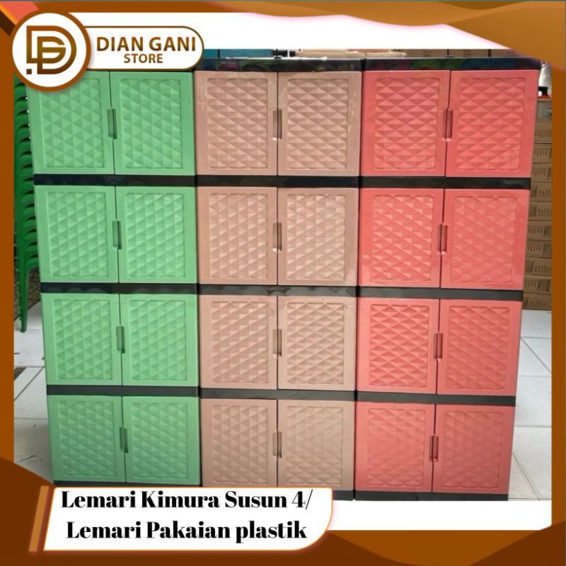 Lemari Kimura Susun 4/Lemari Pakaian