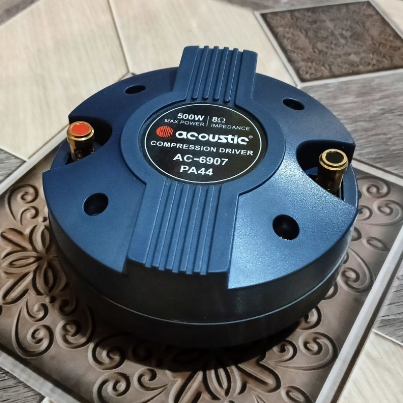 Tweeter Acoustic Compression Driver PA44 500W