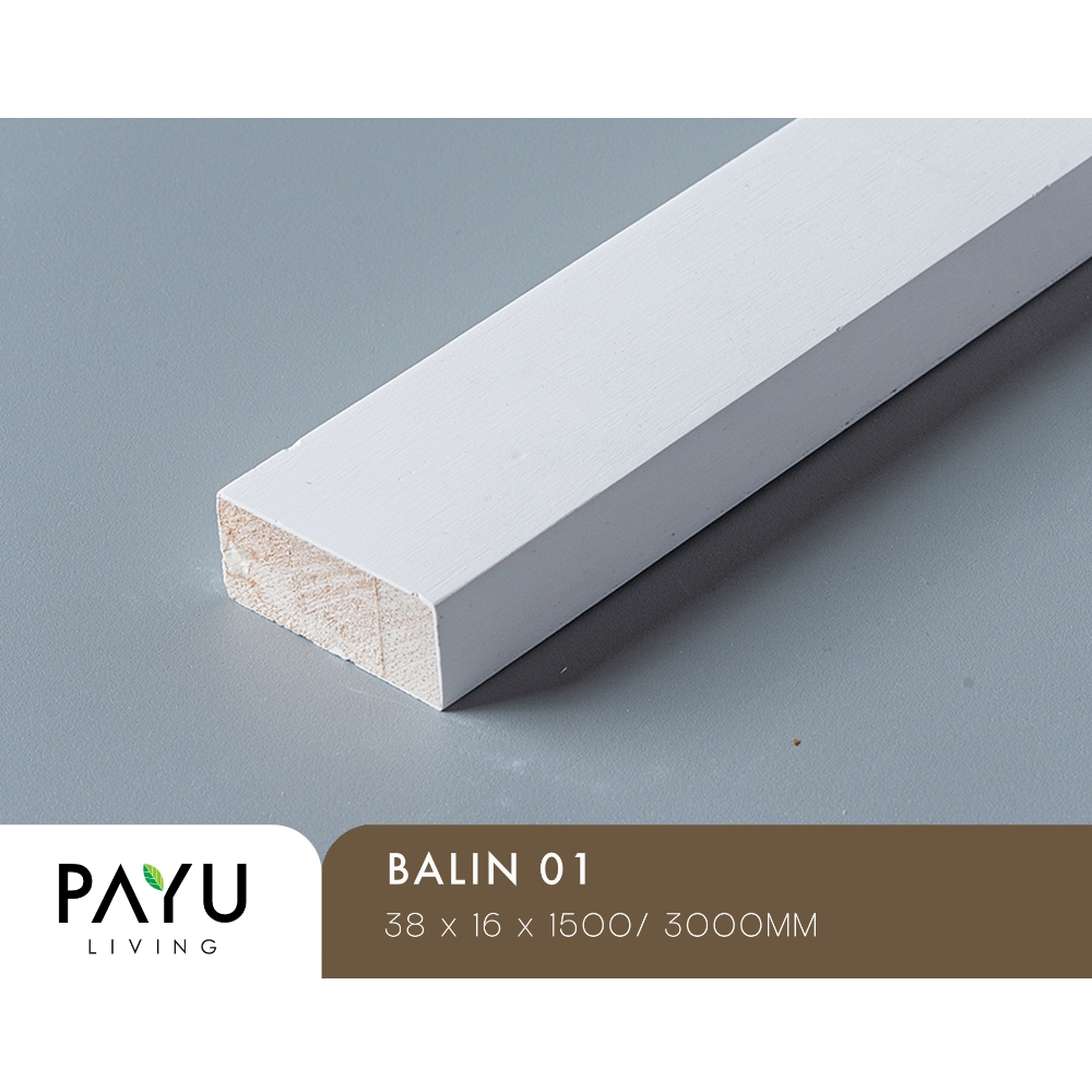 GRATIS ONGKIR AKSEN Wall Batten Lis PADO Kayu WallMoulding Dinding Molding Panel Wainscoting Profil 