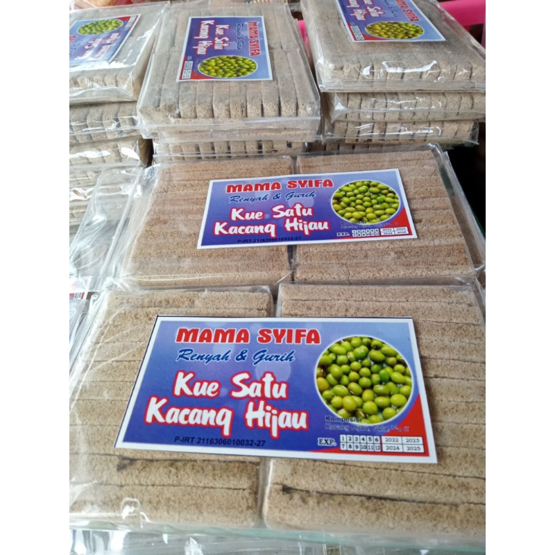 

Kue Satu kacang hijau