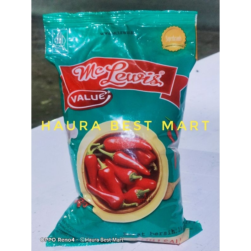 

Mc Lewis Chili Sauce Value - 1Kg