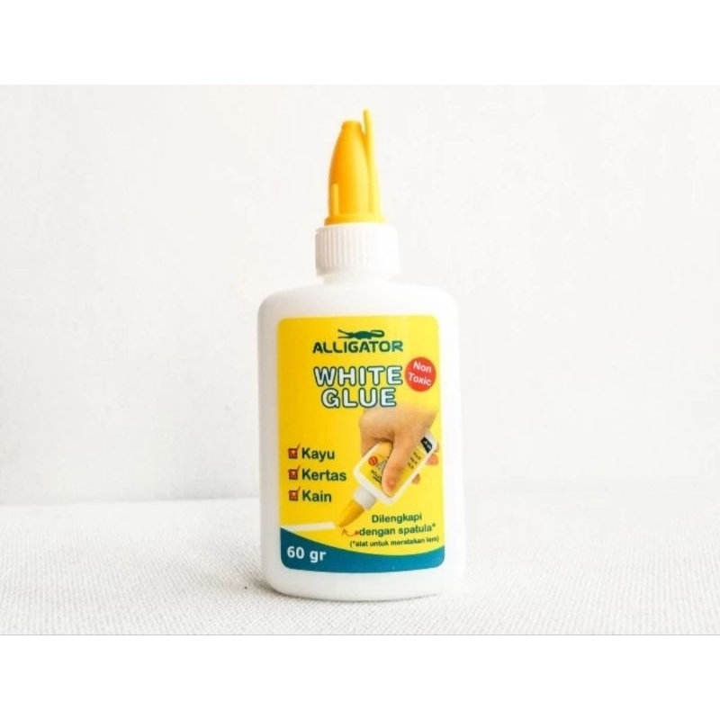 

Alligator White glue 60 Gram Lem cair