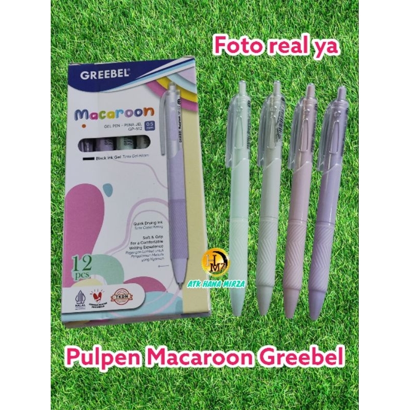 

Pulpen Macaroon Greebel satuan