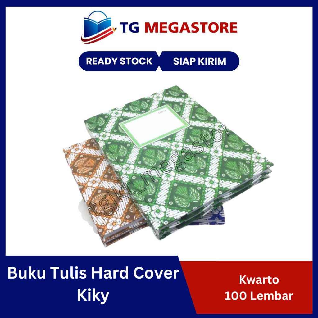 

Buku Tulis Kwarto Kiky 100 Lembar Hard Cover