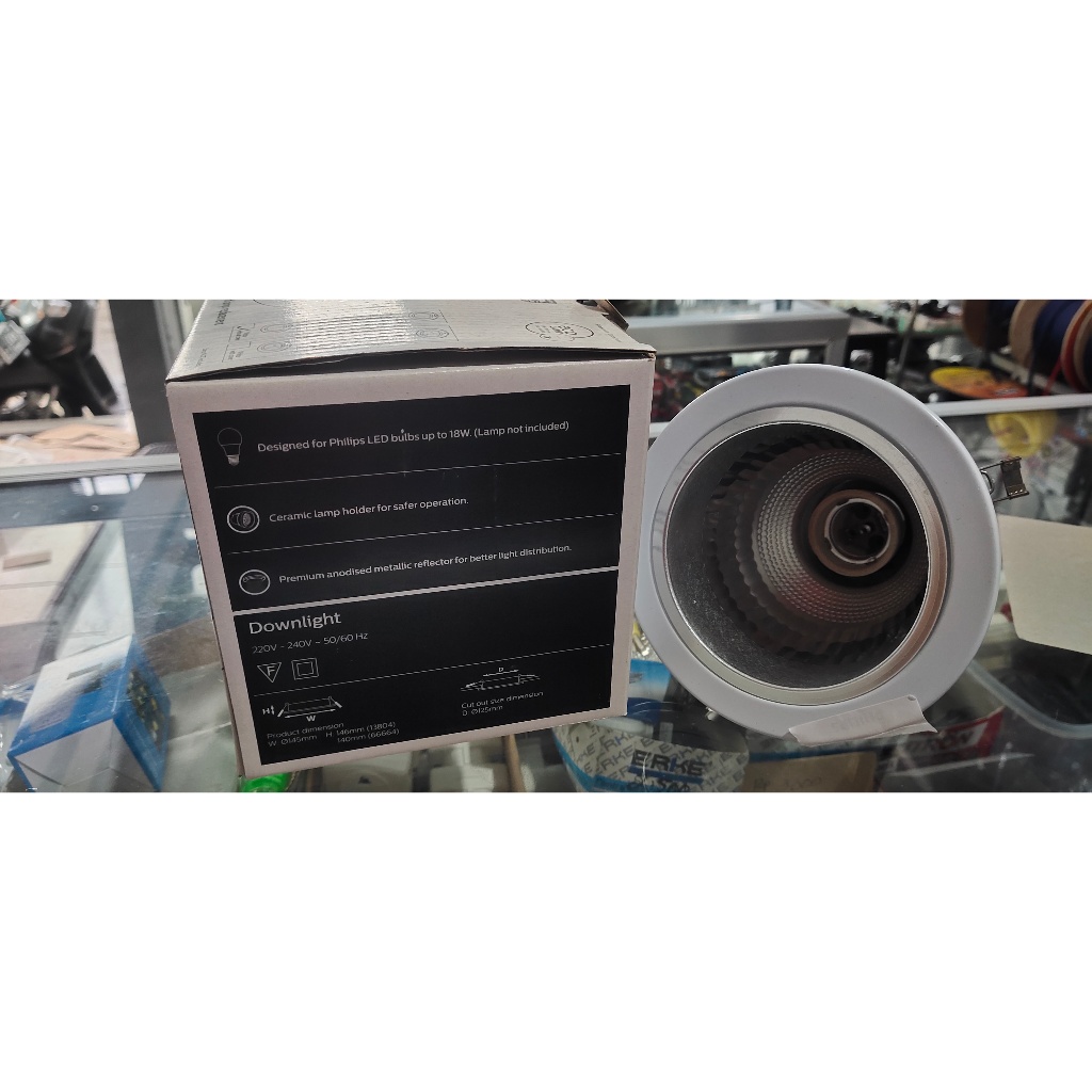 KAP DOWNLIGHT 18 WATT 4 Inch PUTIH