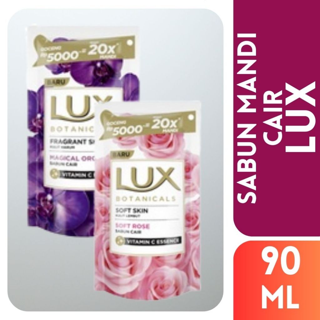 GROSIR SABUN Lux Sabun Mandi Cair Body Wash 90ml