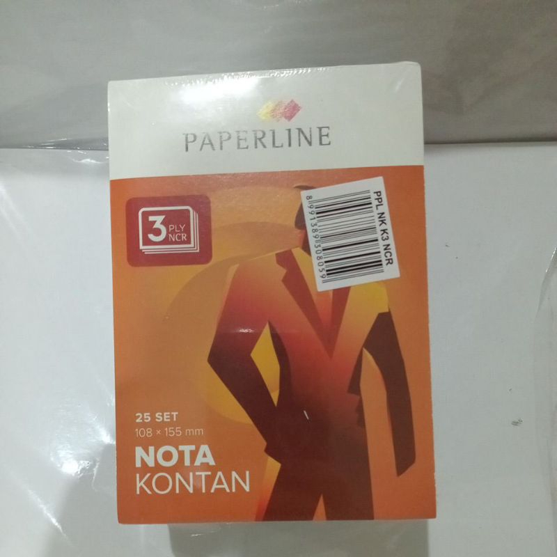 

Nota Kontan 3 PLY kecil Paperline K3 / PER PAK ISI 10PCS