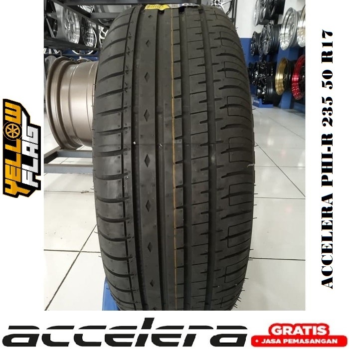 Ban Mobil Ring 17 Ukuran 235/50 Murah Merek Accelera PHI-R 235 50 R17 Tubeless Murah