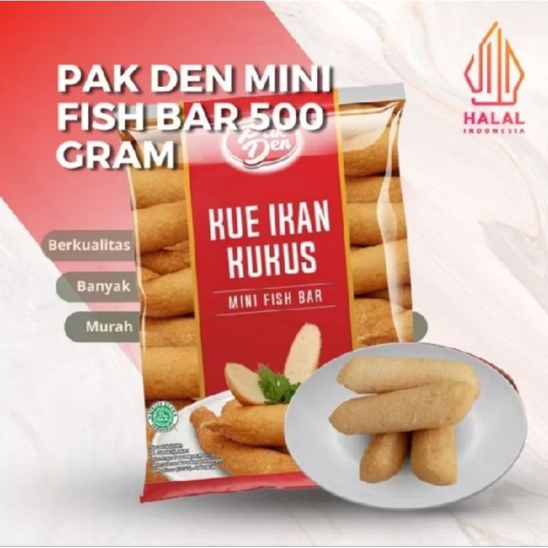 

PAK DEN Mini Fish Bar 500Gr